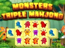 Monster Triple Mahjong